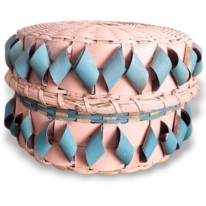 Maliseet Northeast Woodlands Fancy Basket